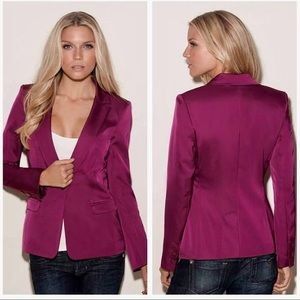 GUESS purple satin tuxedo jacket (6)